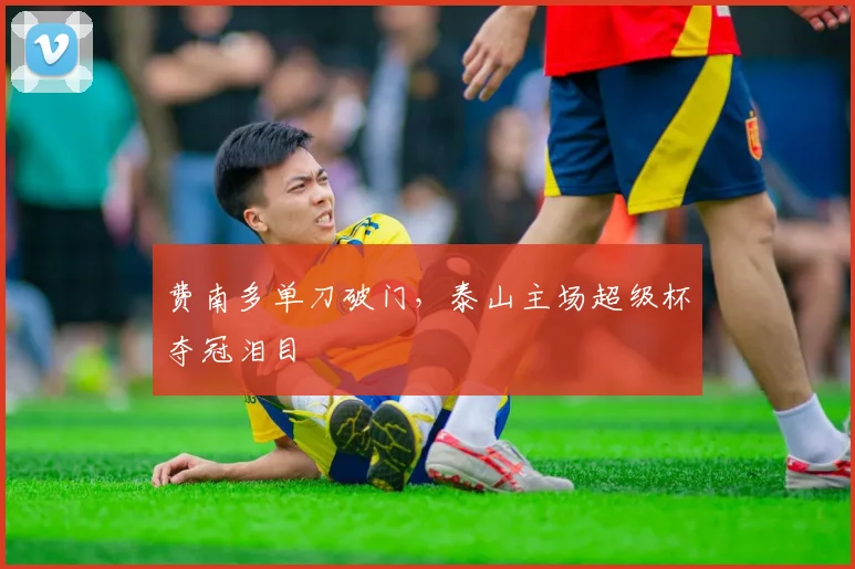 费南多单刀破门，泰山主场超级杯夺冠泪目